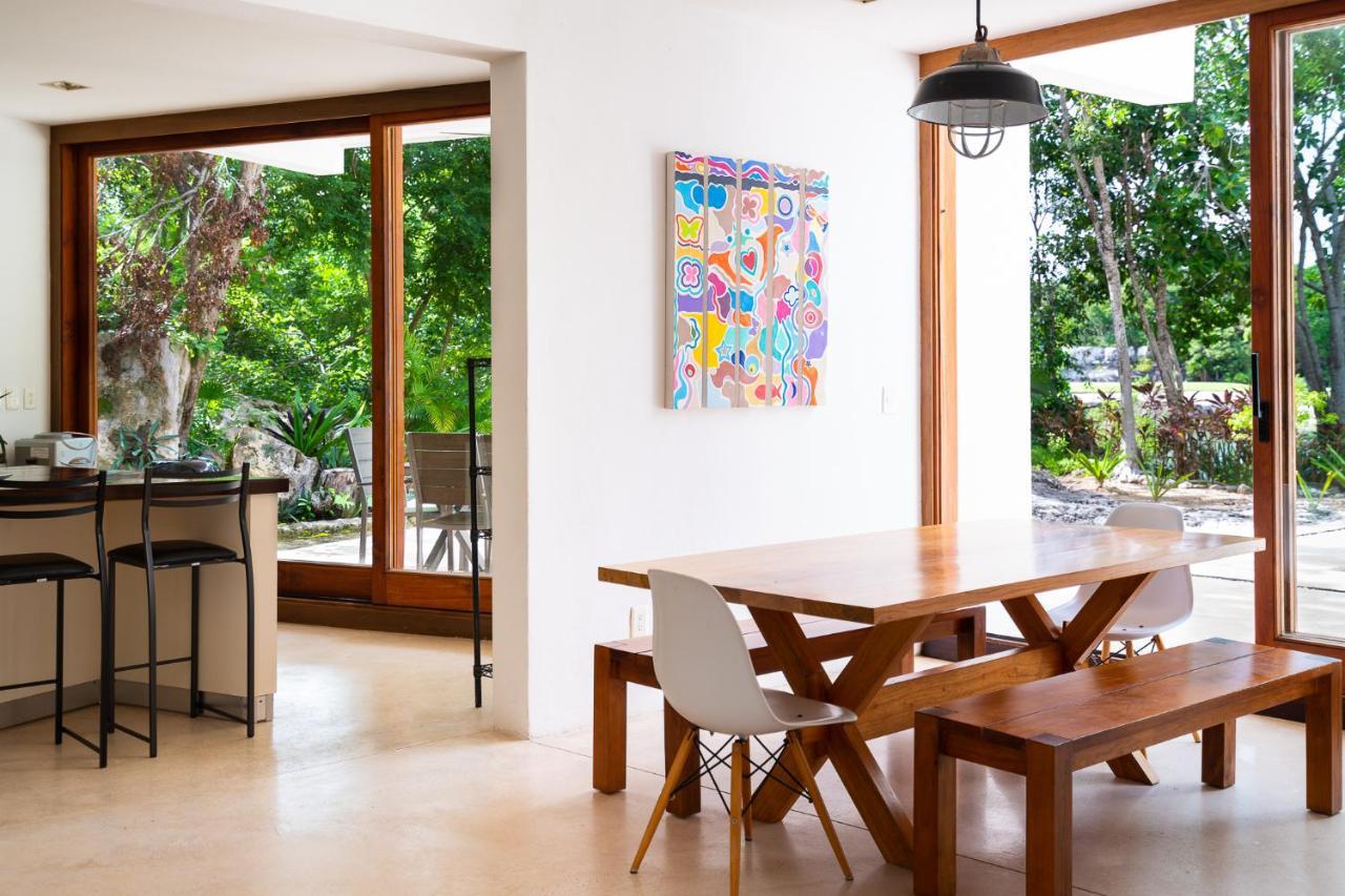 Tulum Country Club Private Villa With Pool 18 People Екстер'єр фото