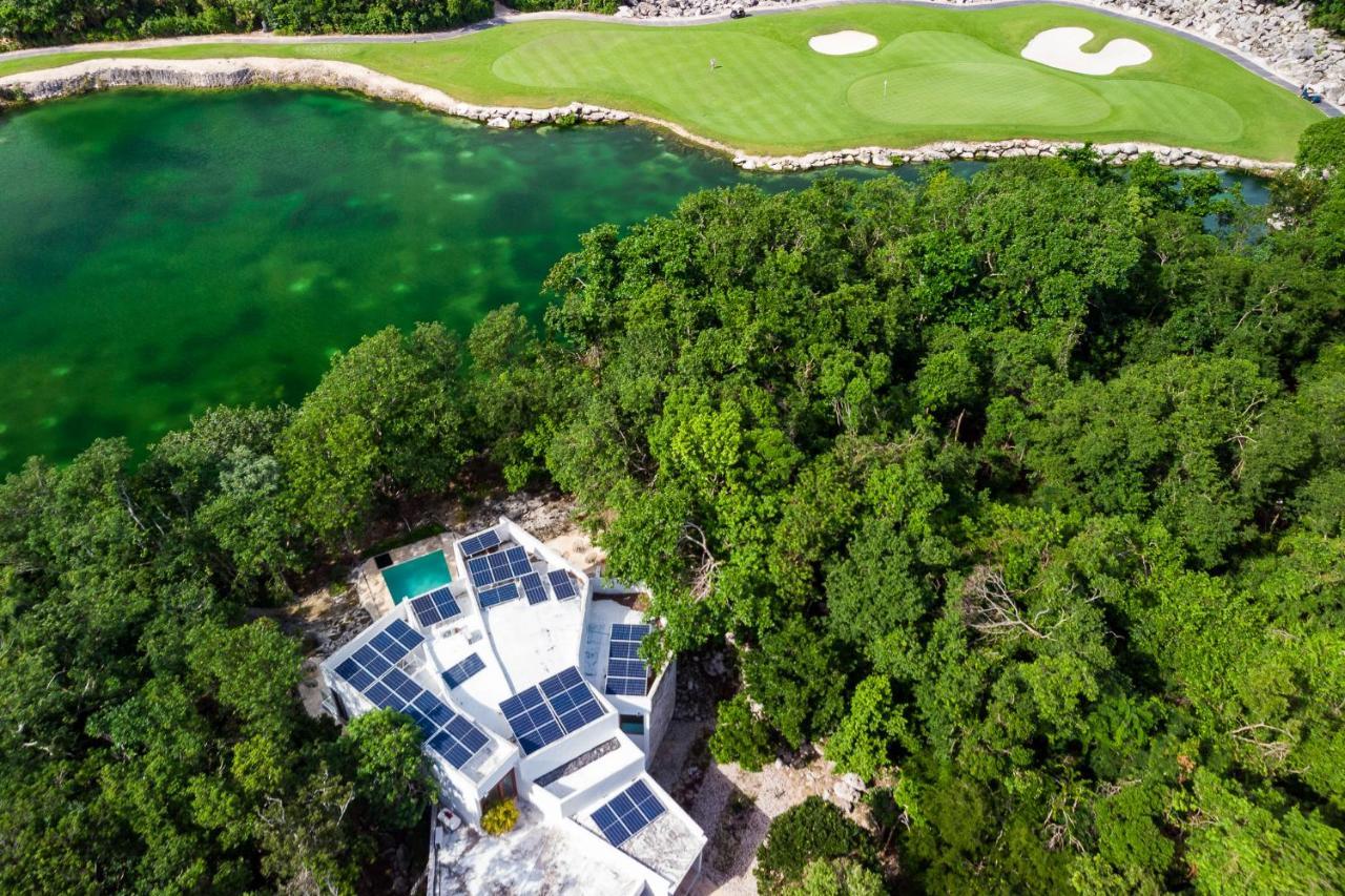 Tulum Country Club Private Villa With Pool 18 People Екстер'єр фото